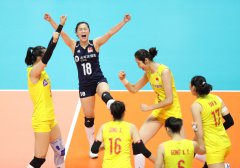 中国在国际排联女排世界杯上连续7连胜以
